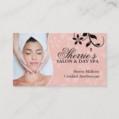 Aesthetician Business Cards