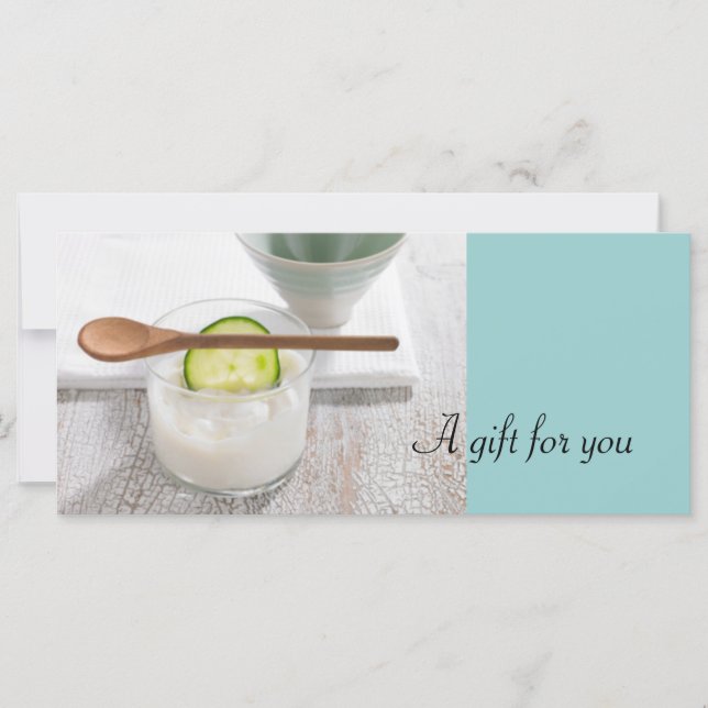 Aesthetician or Day Spa Gift Certificates (Front)