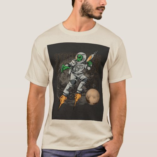 Aestronode design t shirt 