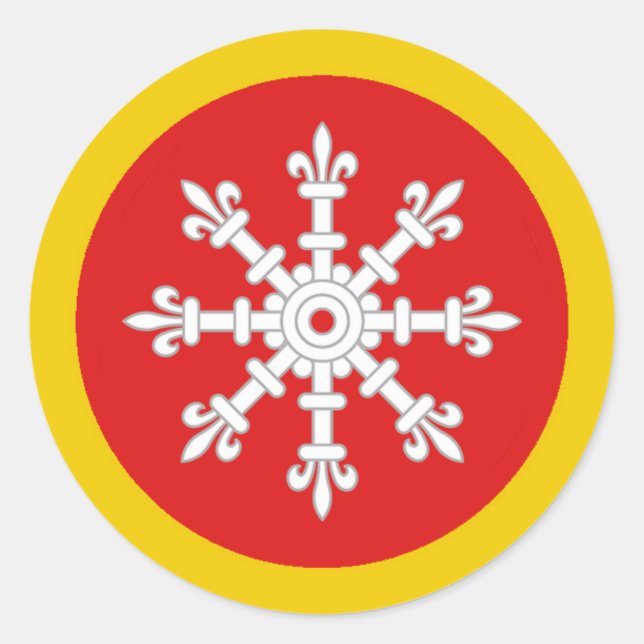 AEthelmearc Populace Badge Classic Round Sticker (Front)