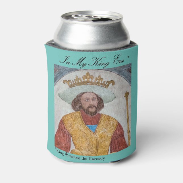 Æthelred the Unready Can Cooler (Can Back)