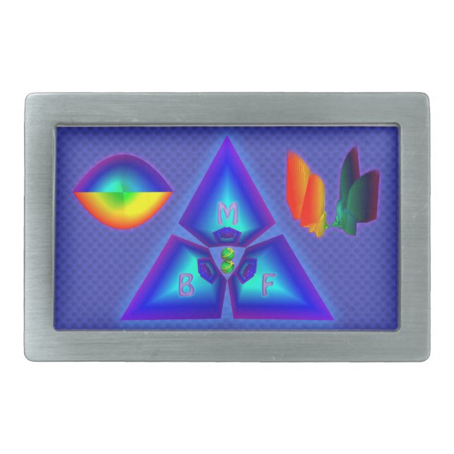 Aether Wizard Belt Buckle (Front)