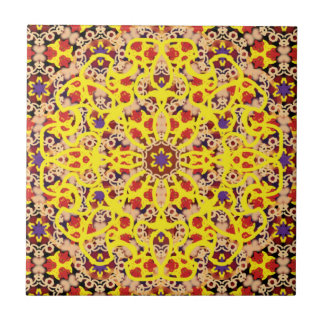 Ætheric Rose Window No. Duneen (Decimal: 72) Ceramic Tile