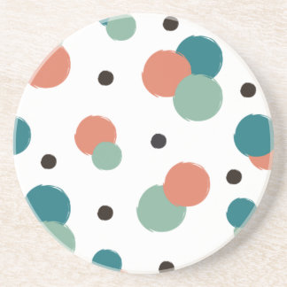 Aethetic Colorful Dots Coaster