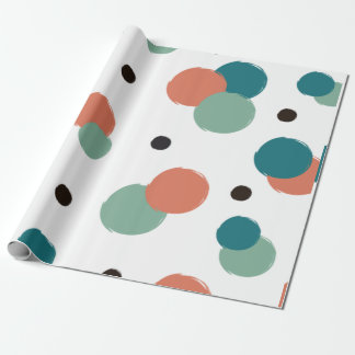 Aethetic Colorful Dots Wrapping Paper