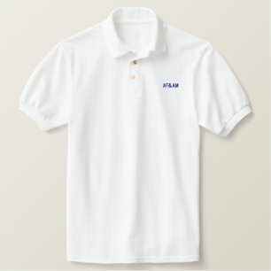 AF & AM EMBROIDERED POLO SHIRT