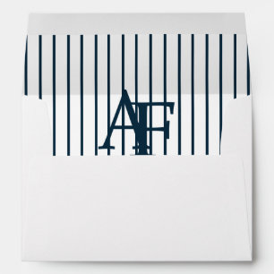 AF Baseball Bar Mitzvah 5x7 Envelope
