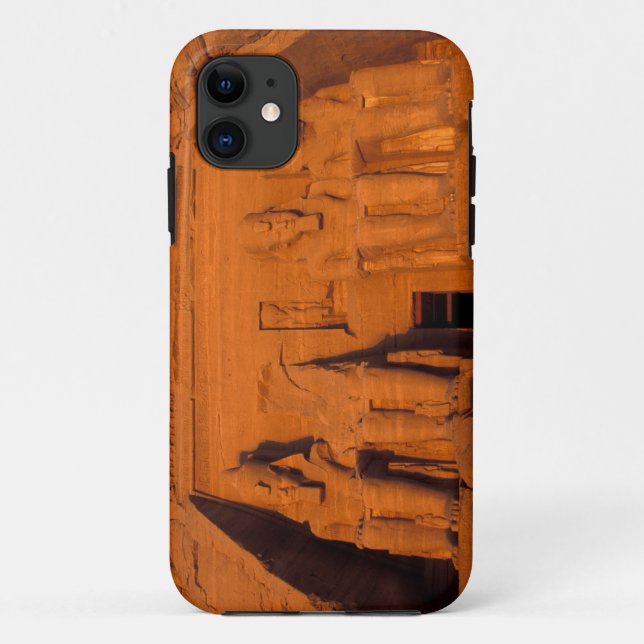 AF, Egypt, Abu Simbel. Facade at sunset, Great Case-Mate iPhone Case (Back)