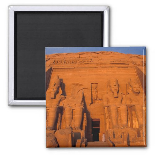 AF Egypt Abu Simbel Facade at sunset Great Magnet
