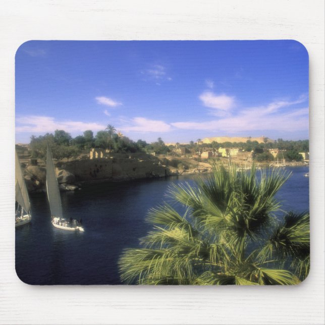 AF, Egypt, Upper Egypt, Aswan. River Nile, Mouse Pad (Front)