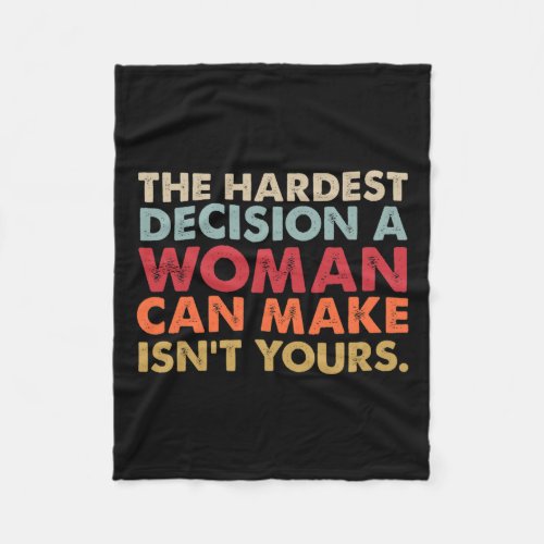 Af Feminism Inspirational Slogan 1  Fleece Blanket