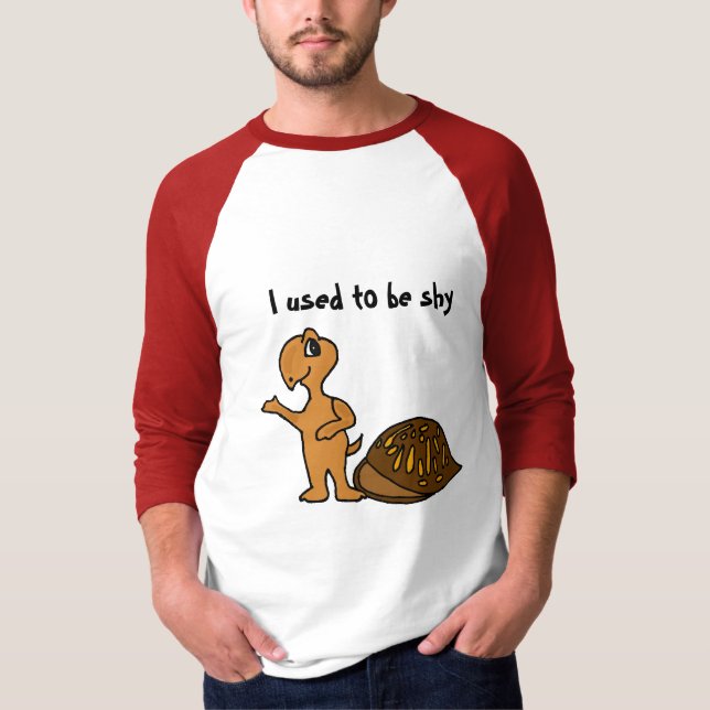 AF- Funny Shy Turtle T-shirt (Front)