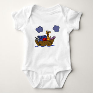 AF- Noah's Ark Baby Outfit Baby Bodysuit