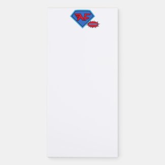 AF Superpower Magnetic Notepad