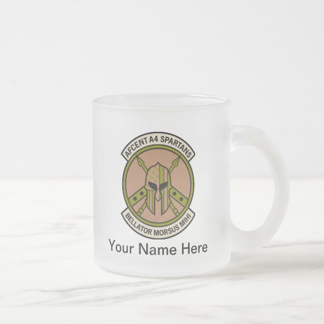 AFCENT A4 Spartan Tea Time Mug (Right)
