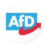 AfD:Alternative für Deutschland Classic Round Sticker