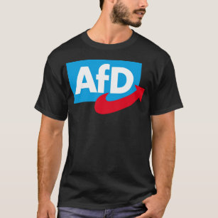 Damen Pro AFD Fanartikel T-Shirt mit V-Ausschnitt : : Fashion