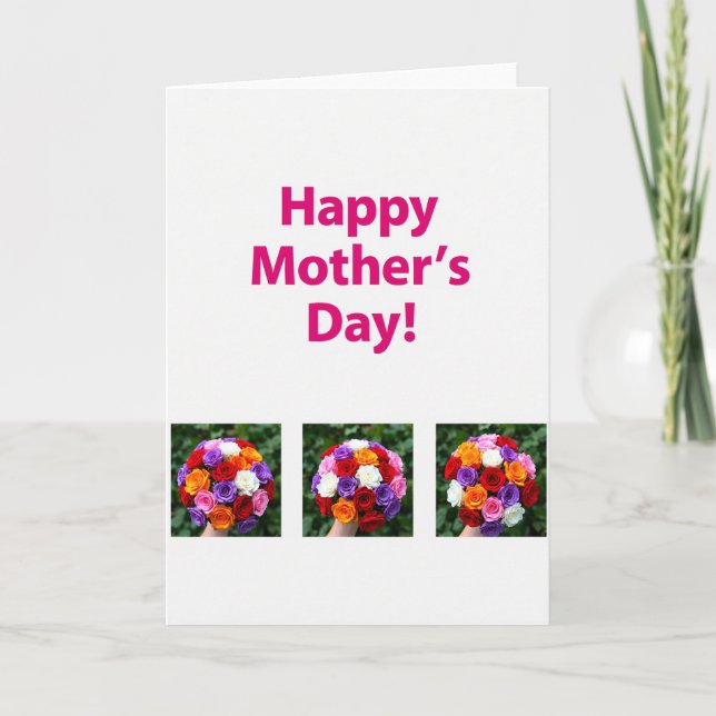 Affectionate Mothers Day Card (Front)