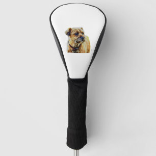 Affen Border Terrier  Golf Head Cover