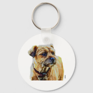 Affen Border Terrier Keychain