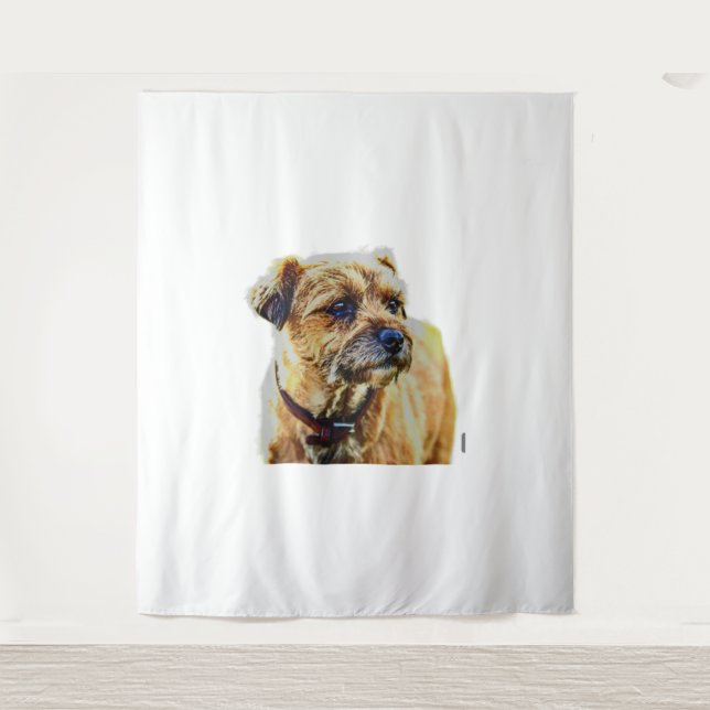 Affen Border Terrier  Tapestry (Front)