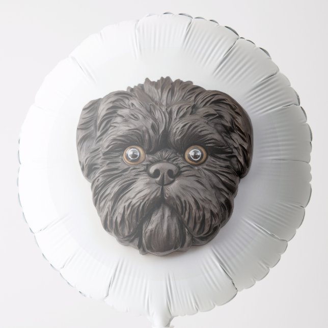 Affenpinscher 3D Inspired Balloon (Front)