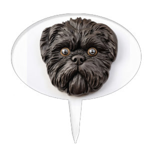 Affenpinscher 3D Inspired Cake Topper