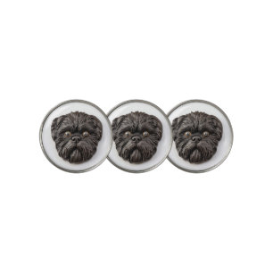 Affenpinscher 3D Inspired Golf Ball Marker