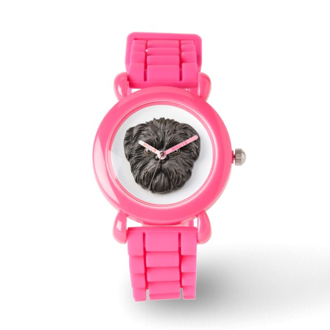 Affenpinscher 3D Inspired Watch (Front)