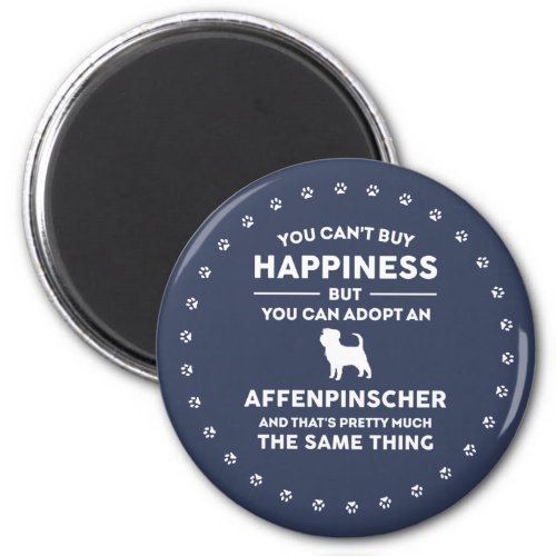 Affenpinscher adoption happiness magnet