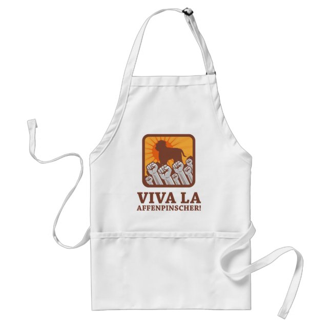 Affenpinscher Adult Apron (Front)