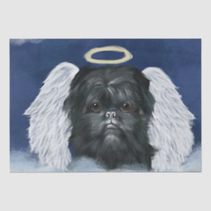 Affenpinscher Angel   Tissue Paper