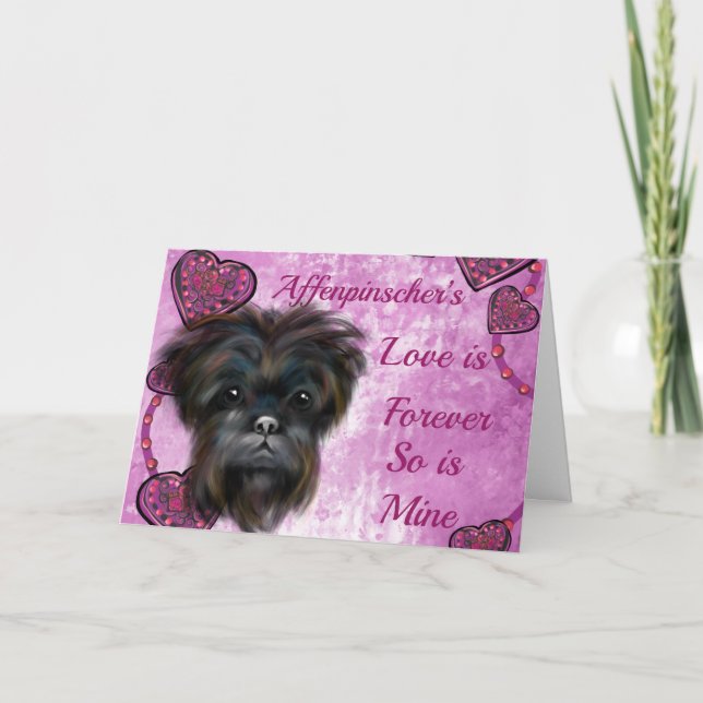 AFFENPINSCHER  CARD (Front)