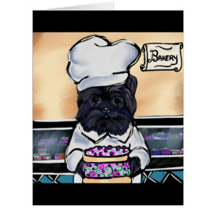 Affenpinscher Chef Cards