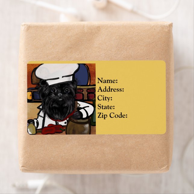 Affenpinscher Chef       Label (Insitu)