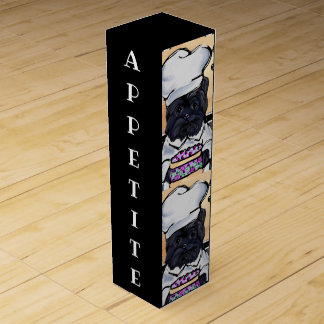 Affenpinscher Chef     Wine Box