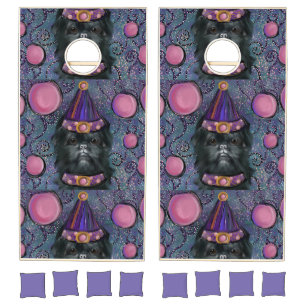 Affenpinscher cornhole set