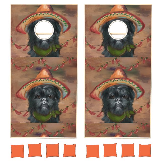 Affenpinscher  cornhole set (Set)