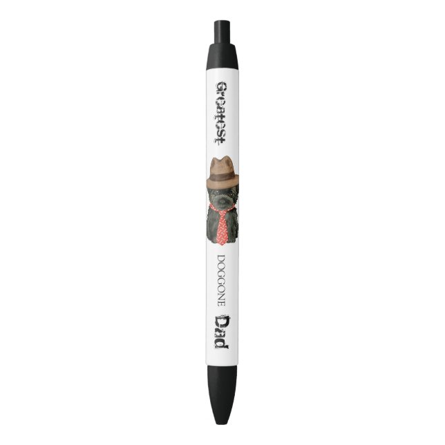Affenpinscher Dad Pen (Front Vertical)