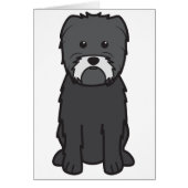 Affenpinscher Dog Cartoon (Front)
