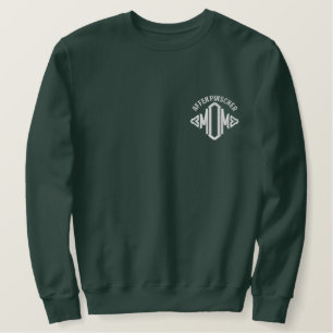 Affenpinscher Dog Mom Embroidered Sweatshirt