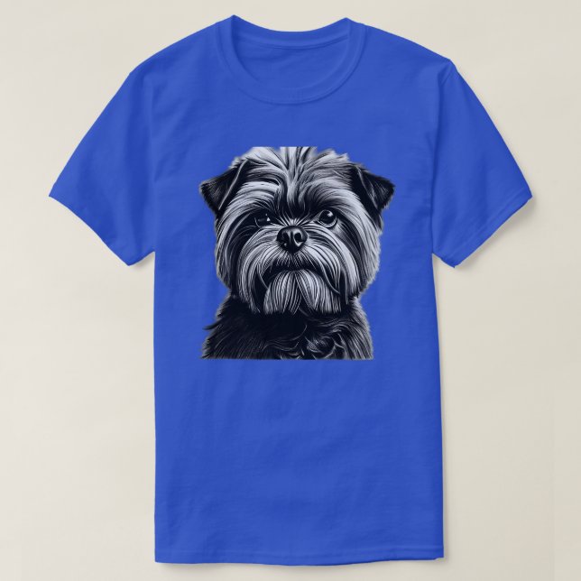 Affenpinscher Dog T-Shirt (Design Front)