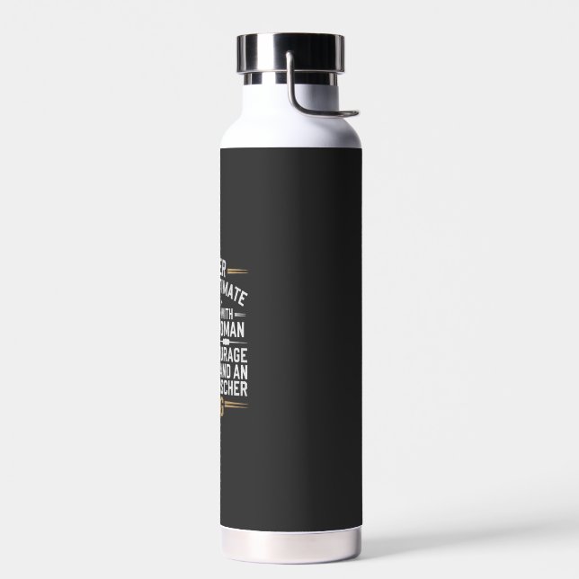 Affenpinscher Dog Water Bottle (Left)