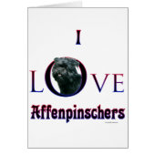 Affenpinscher I Love (Front)