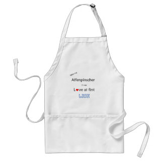 Affenpinscher Lick Design Adult Apron