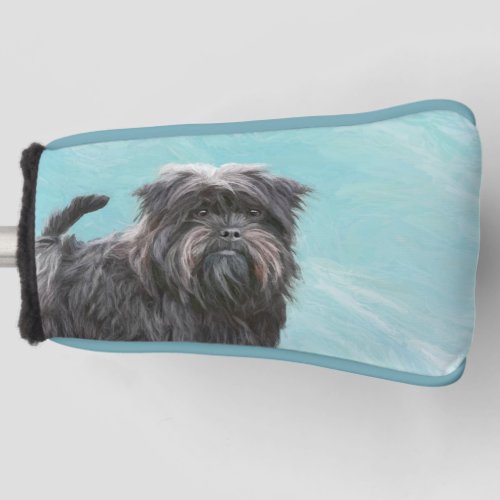 Affenpinscher Painting _ Cute Original Dog Art Golf Head Cover