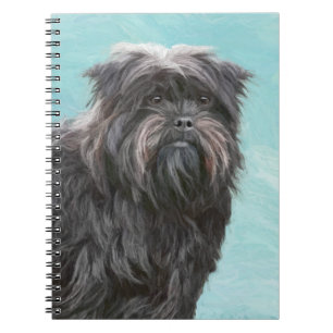 Affenpinscher Painting - Cute Original Dog Art Notebook