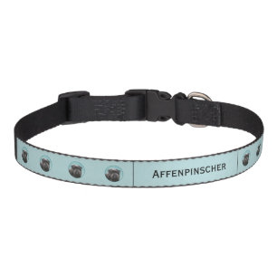 Affenpinscher Painting - Cute Original Dog Art Pet Collar