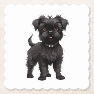 Affenpinscher Paper Coaster