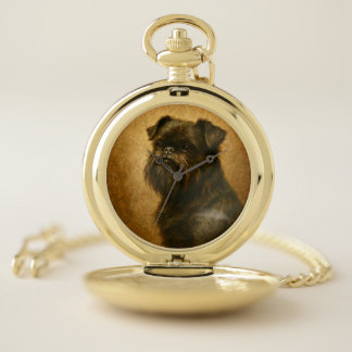 Affenpinscher Pocket Watch